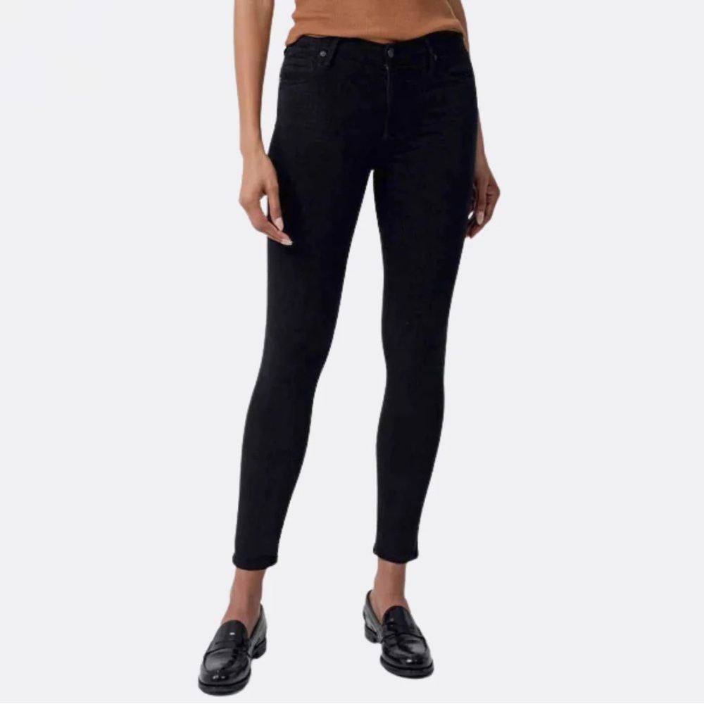Citizens of Humanity Rocket Ankle Black Jeans Size 25